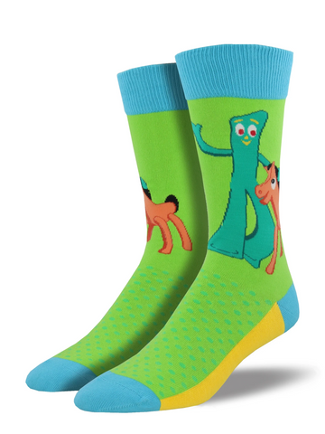 Gumby and Pokey - Lime - Sneaker Accessories